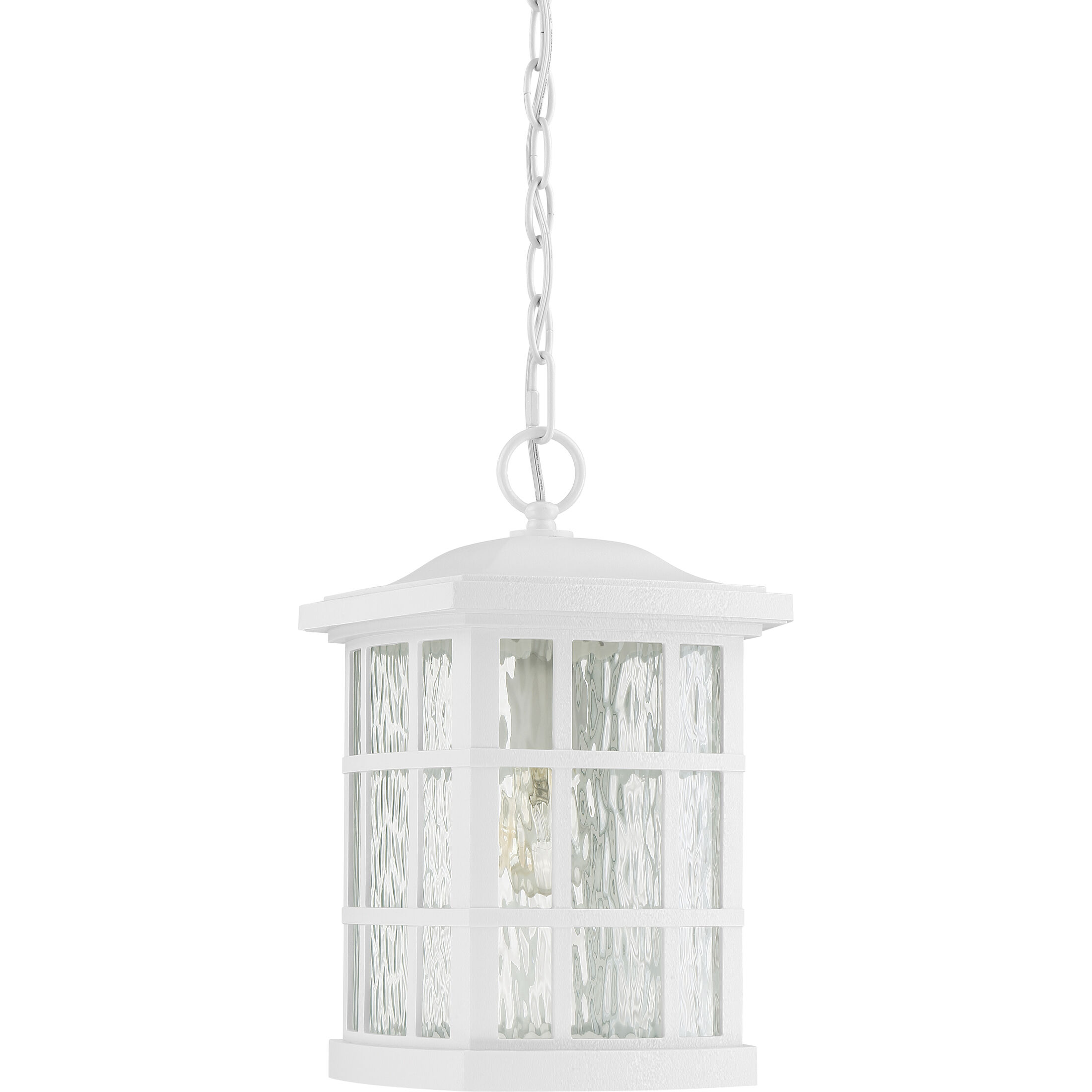 Stonington 1 Light 9.5 inch Matte White Hanging Lantern Ceiling Light