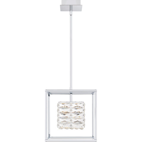 Dazzle LED 11.75 inch Polished Chrome Pendant Ceiling Light