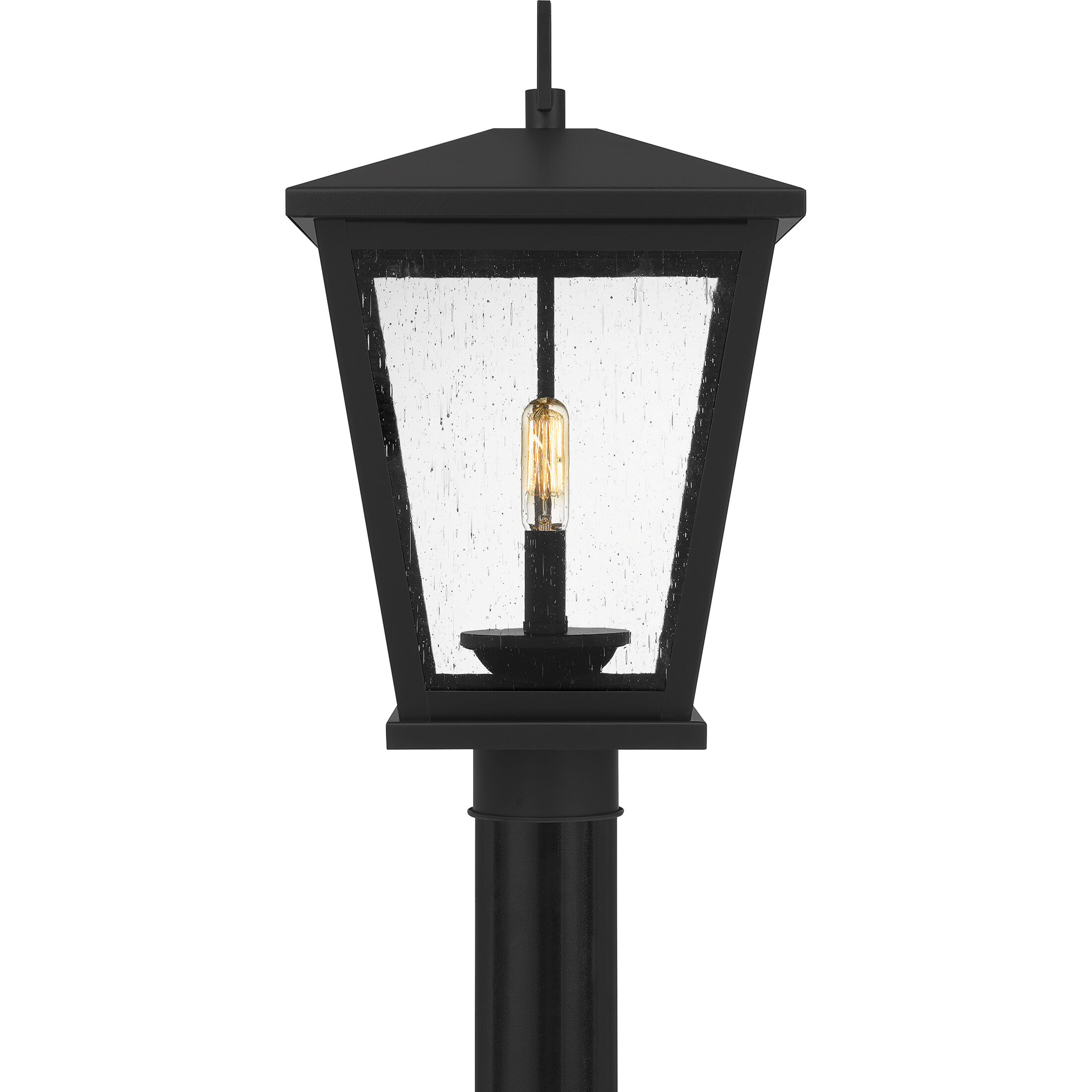 Joffrey 2 Light 17.75 inch Matte Black Outdoor Post Lantern, Large