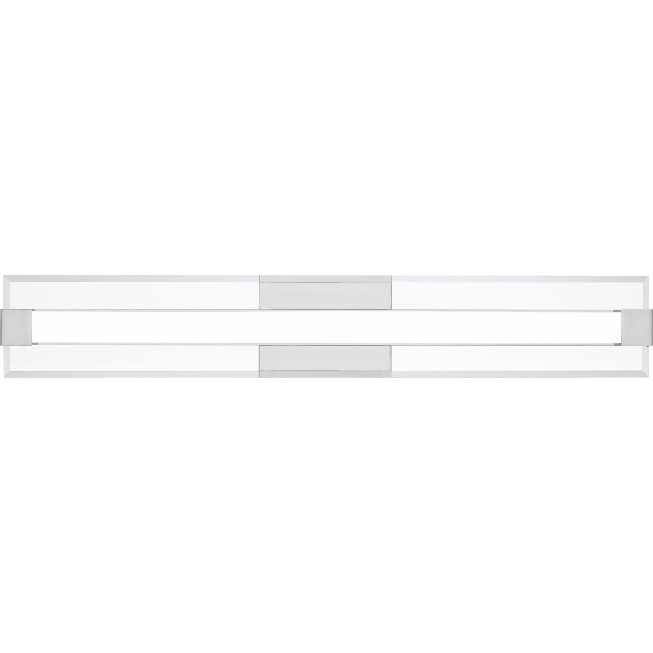 Salon LED 32 inch Polished Chrome Bath Light Wall Light