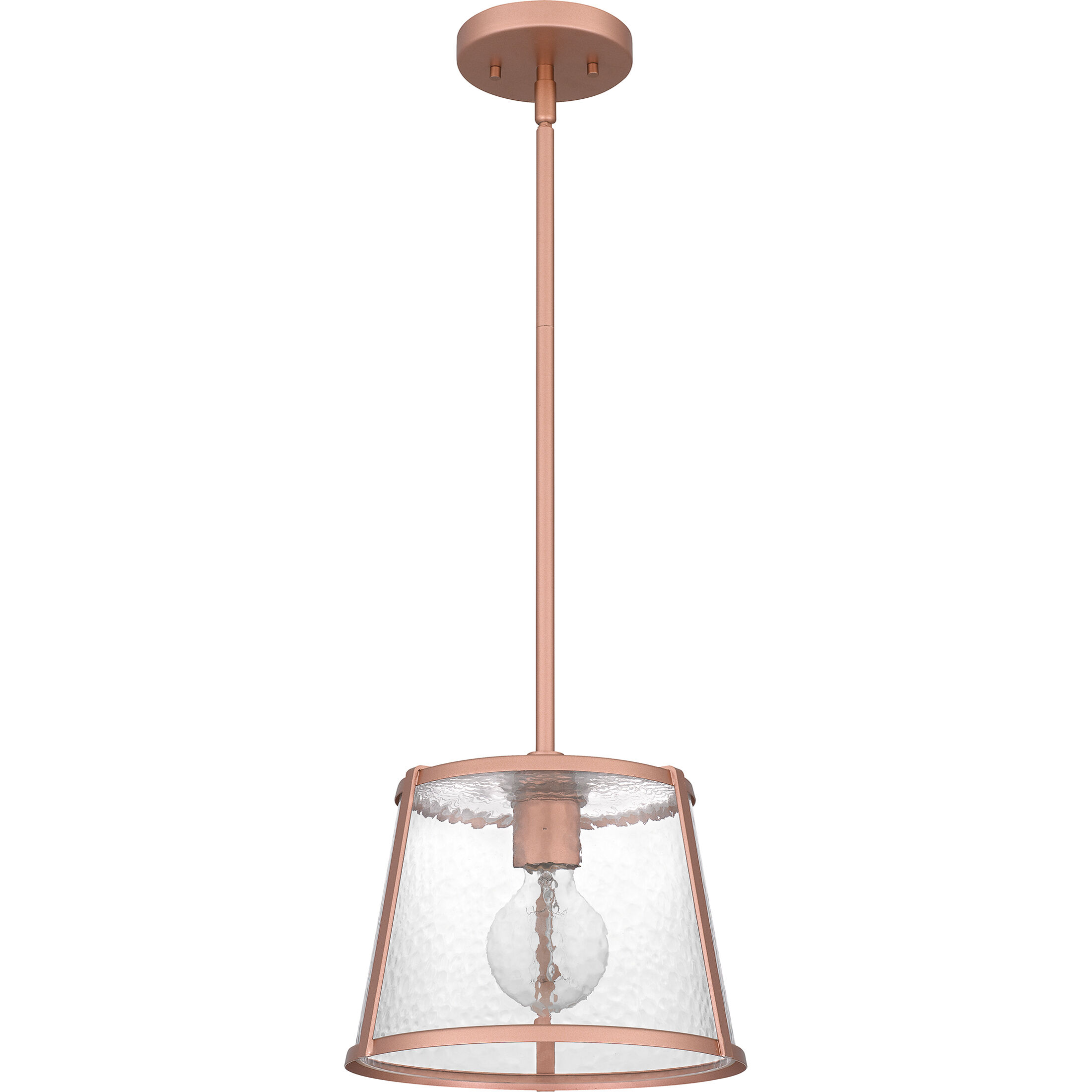 Rose gold glass pendant light cheap