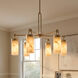 Gianna 6 Light 26.5 inch Bronze Gold Chandelier Ceiling Light