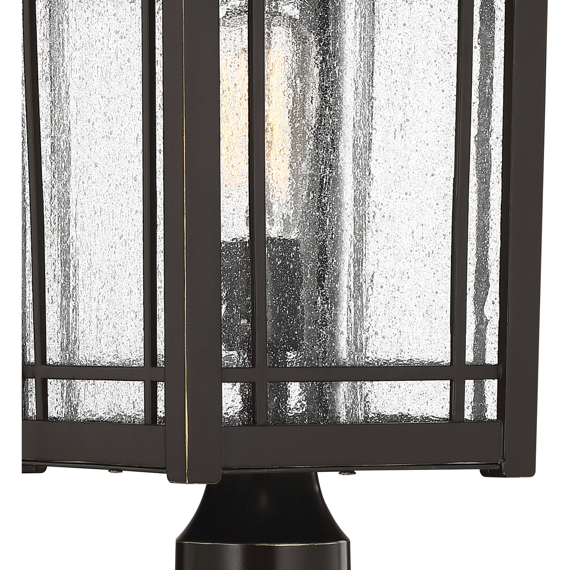 Cedar Point 1 Light 18 inch Palladian Bronze Outdoor Post Lantern