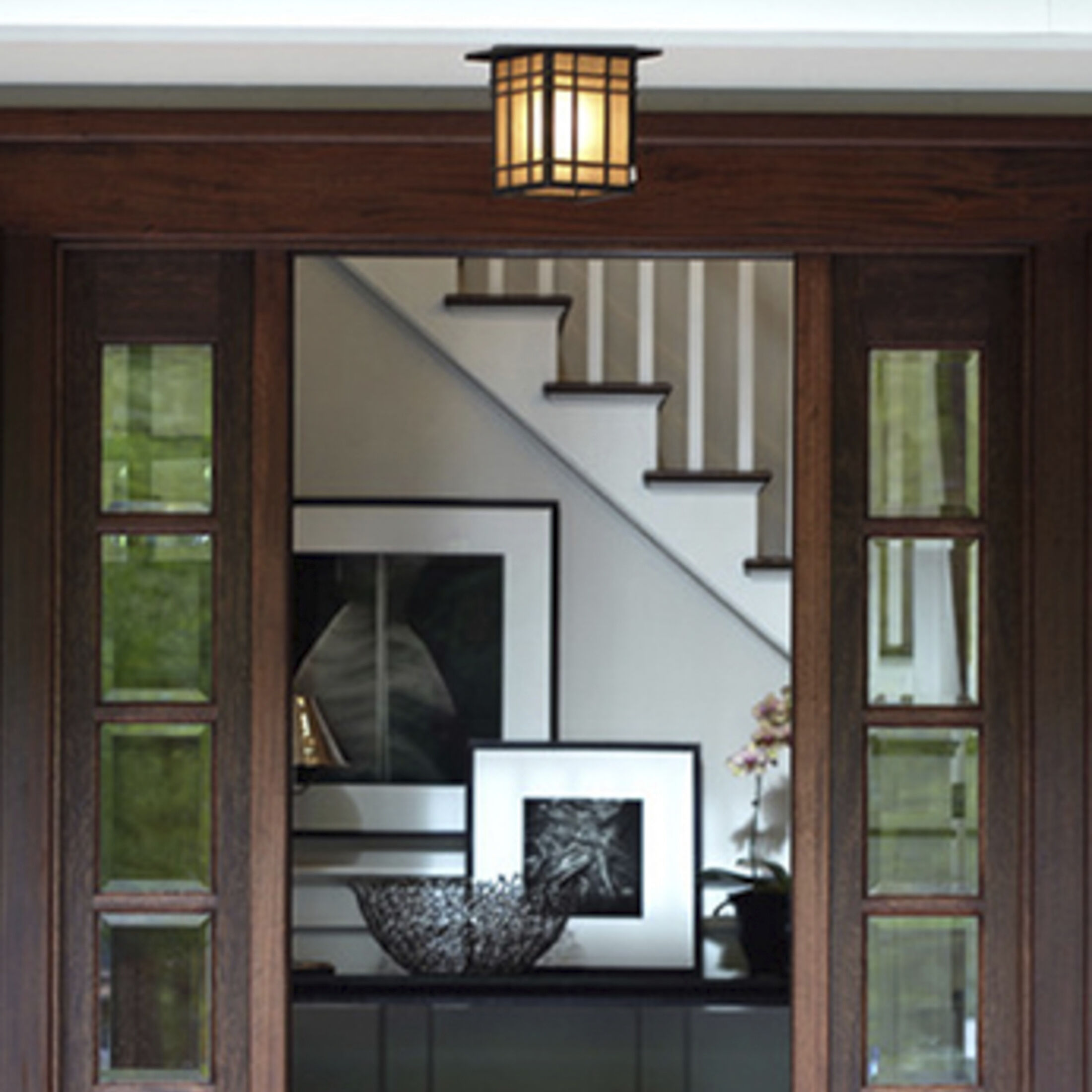Quoizel 1 Light Hillcrest Outdoor Lantern Imperial Bronze HC1913IB