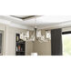 Allard 8 Light 45 inch Brushed Nickel Chandelier Ceiling Light