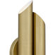 Manelis Wall Sconce Wall Light in Brushed Gold