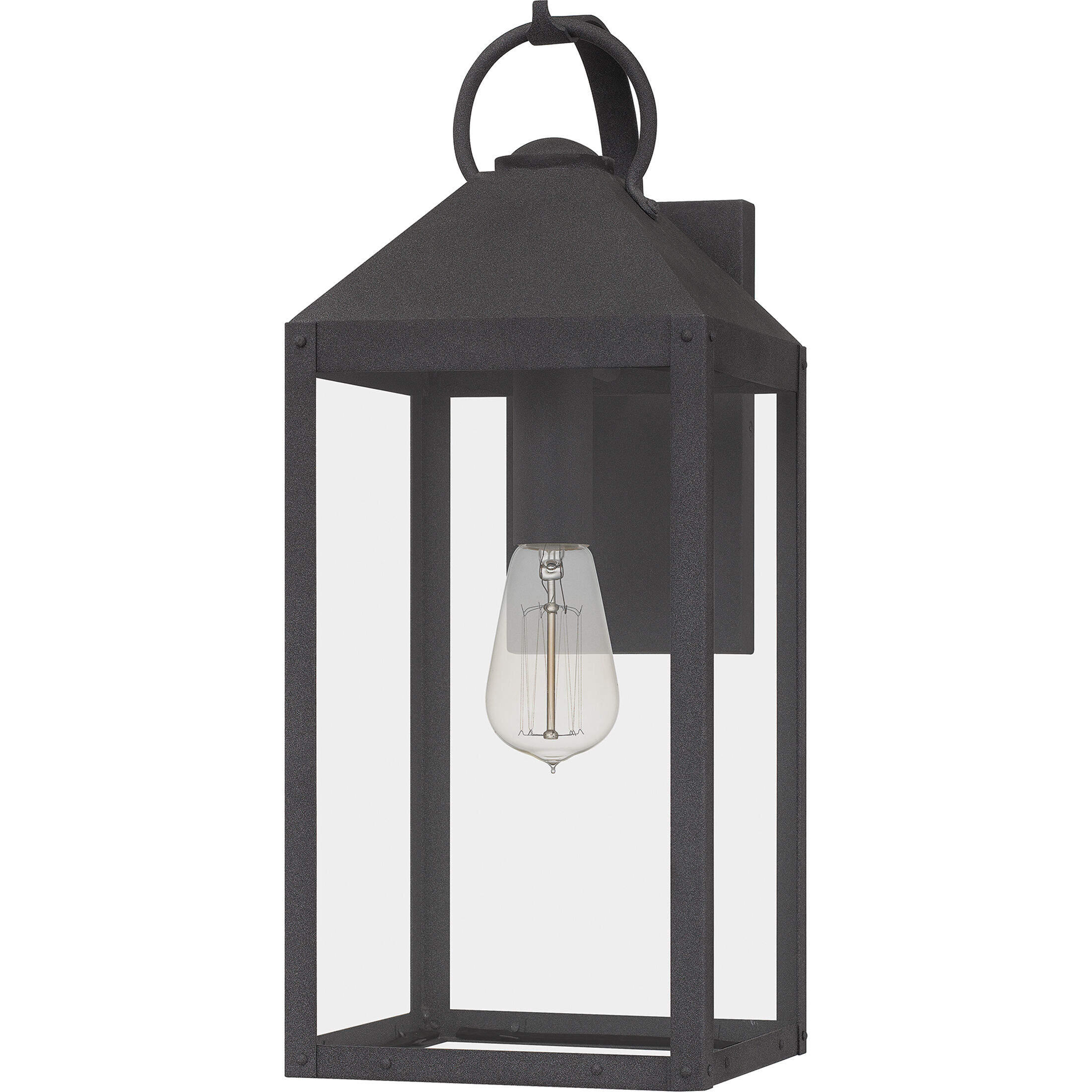Quoizel TPE8408MB Thorpe 1 Light 20 inch Mottled Black