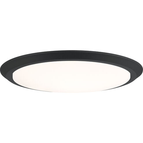 Verge 20 inch Earth Black Flush Mount Ceiling Light