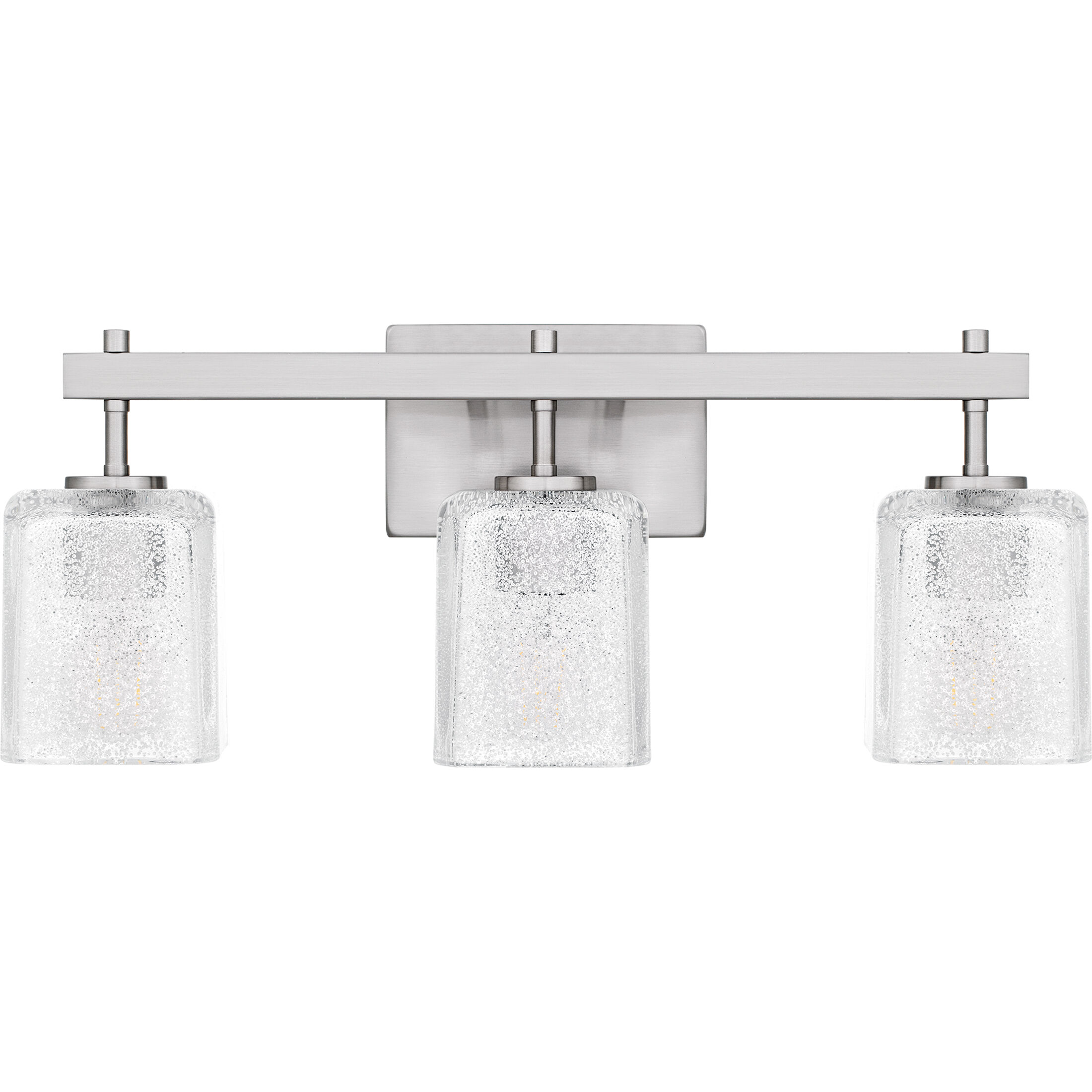 Brenthouse 3 Light 22.5 inch Brushed Nickel Bath Light Wall Light, Large