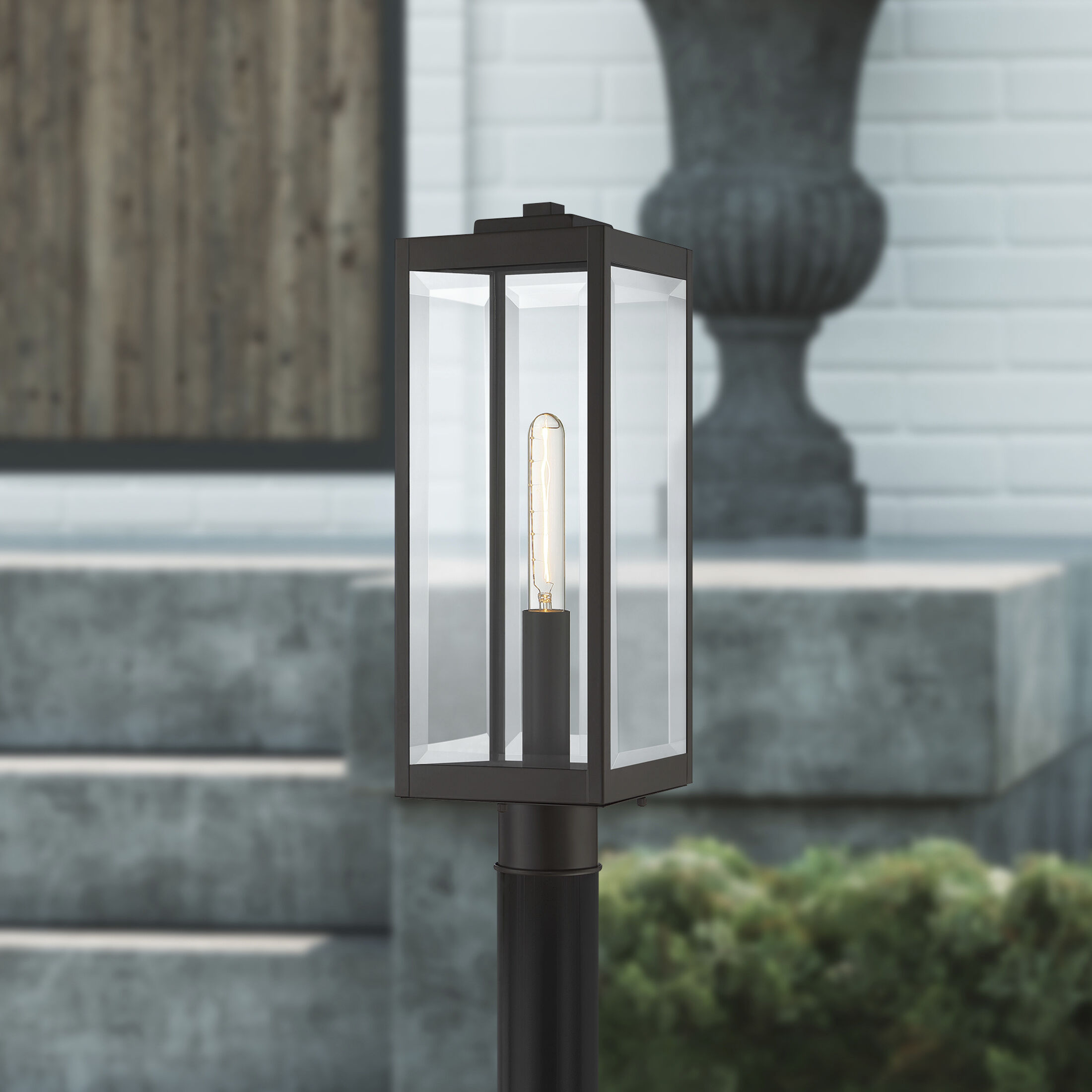 Quoizel westover post outlet light