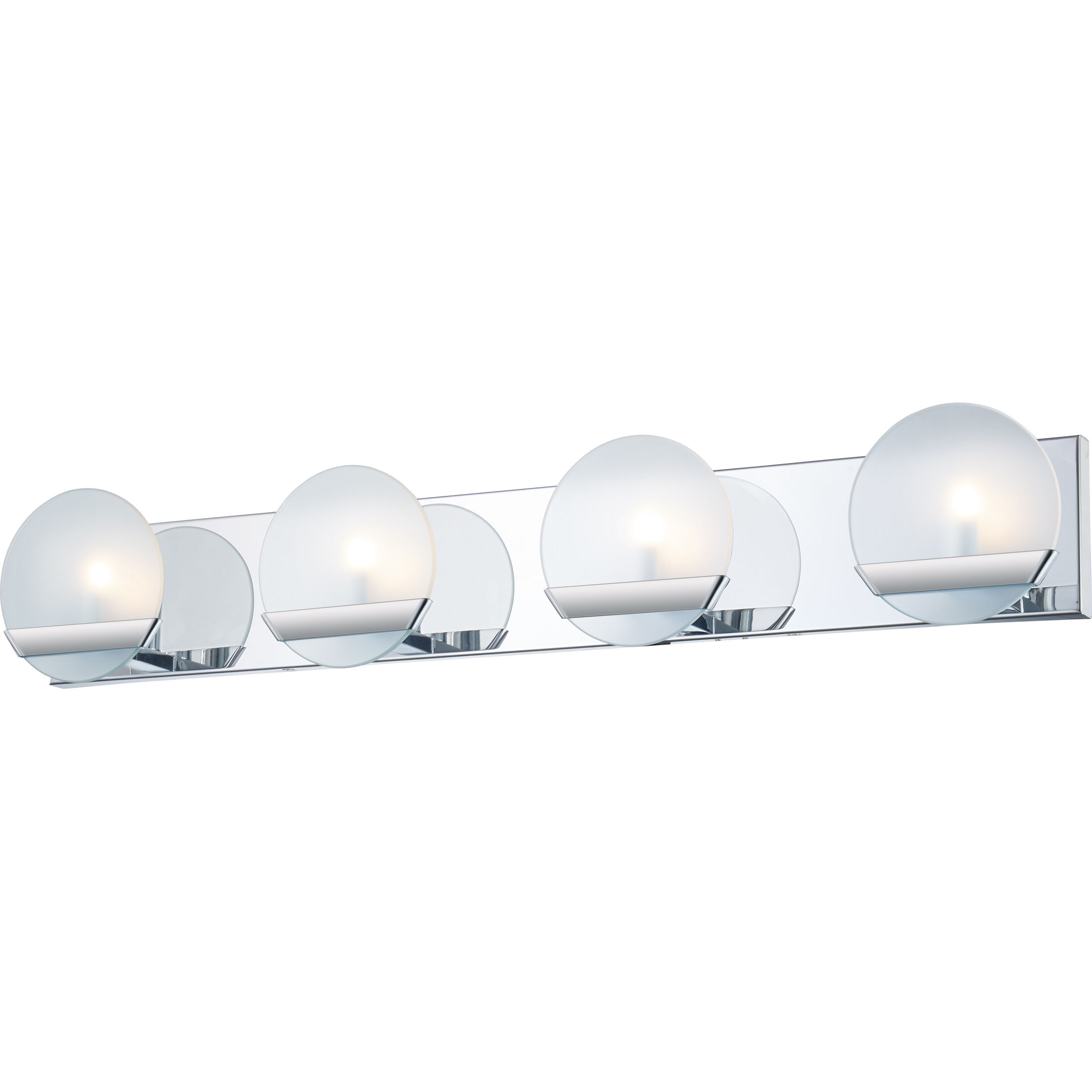 Tyleigh 4 Light 32 inch Polished Chrome Bath Light Wall Light