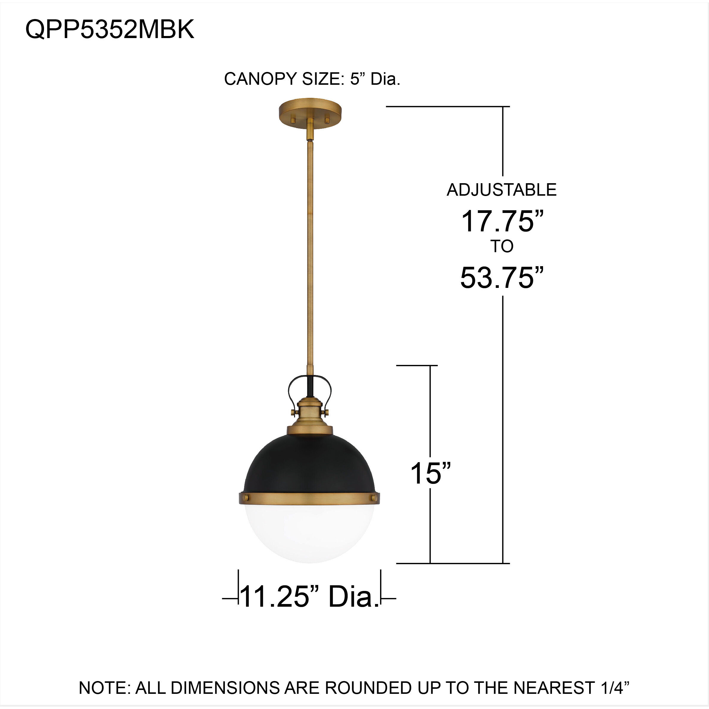 Sullivan 1 Light 11 inch Matte Black Mini Pendant Ceiling Light, Small