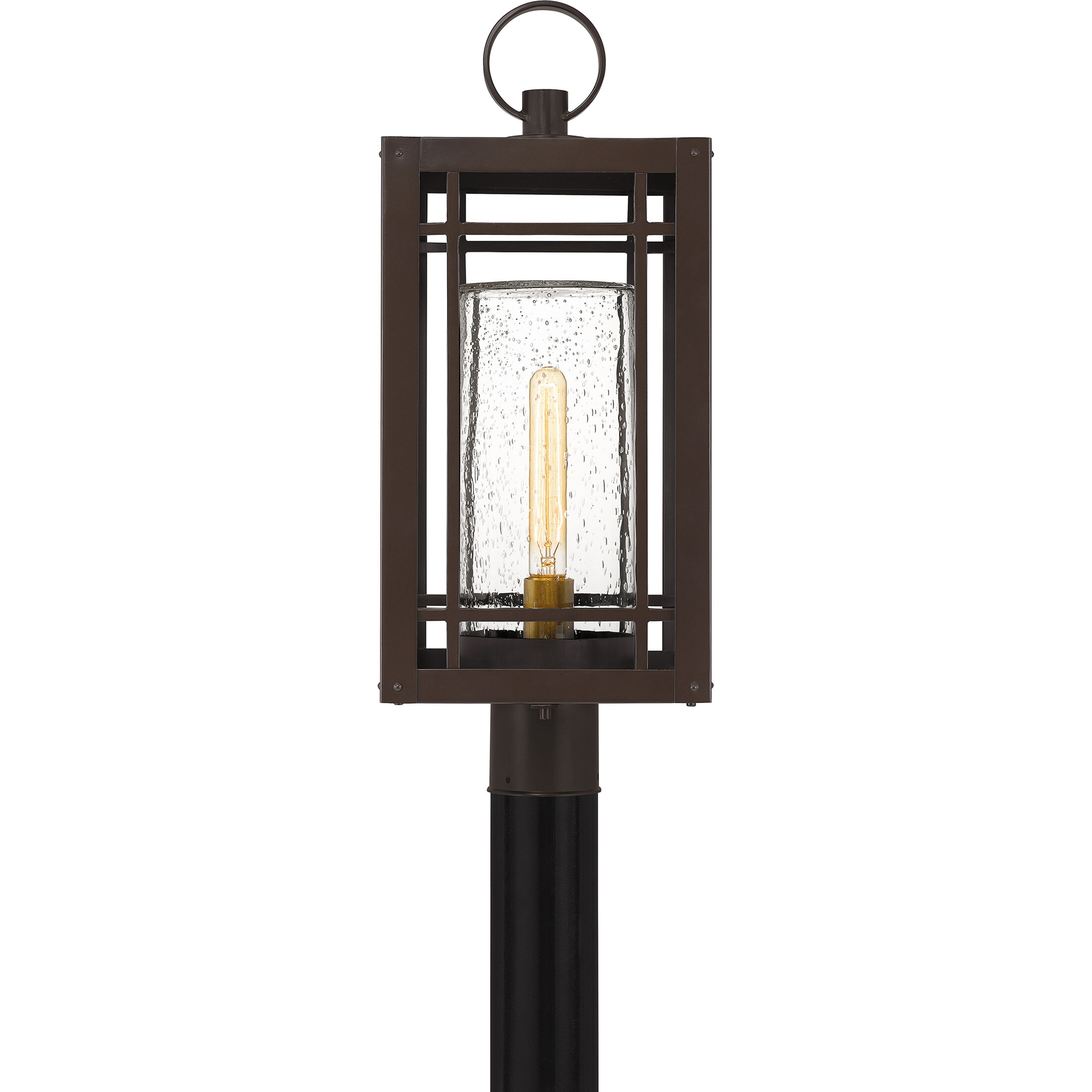 Pelham 1 Light 23.75 inch Western Bronze Outdoor Post Lantern, Large