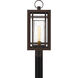Pelham 1 Light 23.75 inch Western Bronze Outdoor Post Lantern, Large