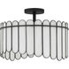 Annabelle 3 Light 16.25 inch Matte Black Pendant Ceiling Light