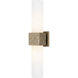 Arline Wall Sconce Wall Light in Bronze Gold, Small