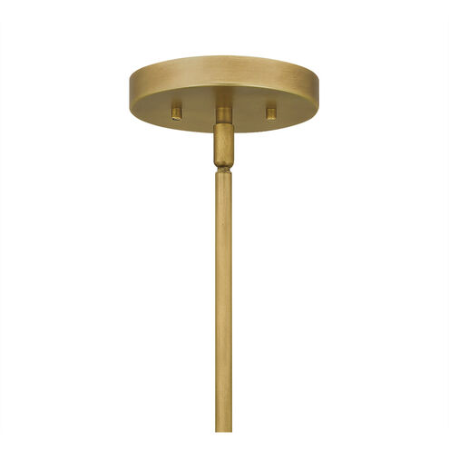 McPherson 3 Light 14 inch Weathered Brass Pendant Ceiling Light