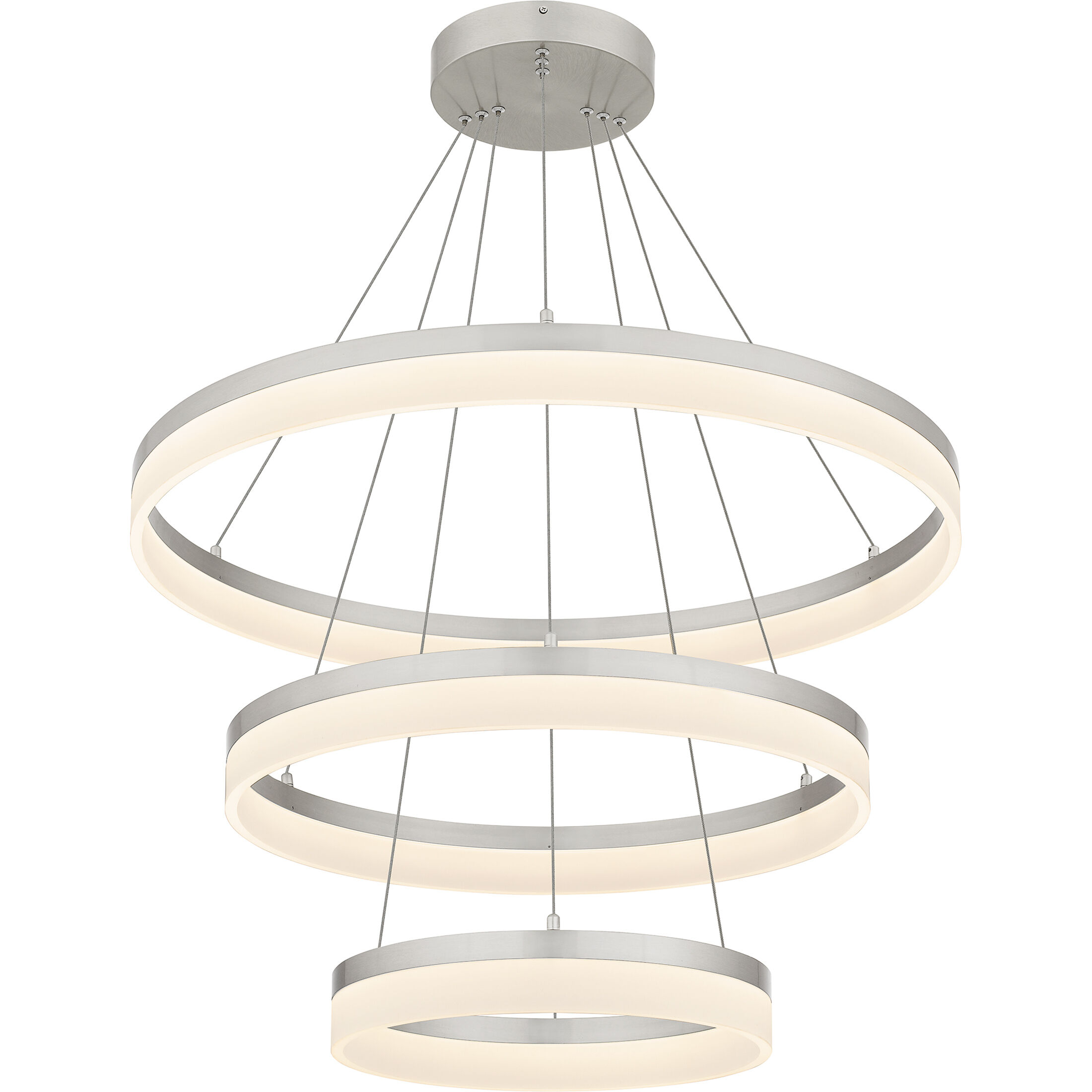 Cohen LED 31.5 inch Brushed Nickel Pendant Ceiling Light
