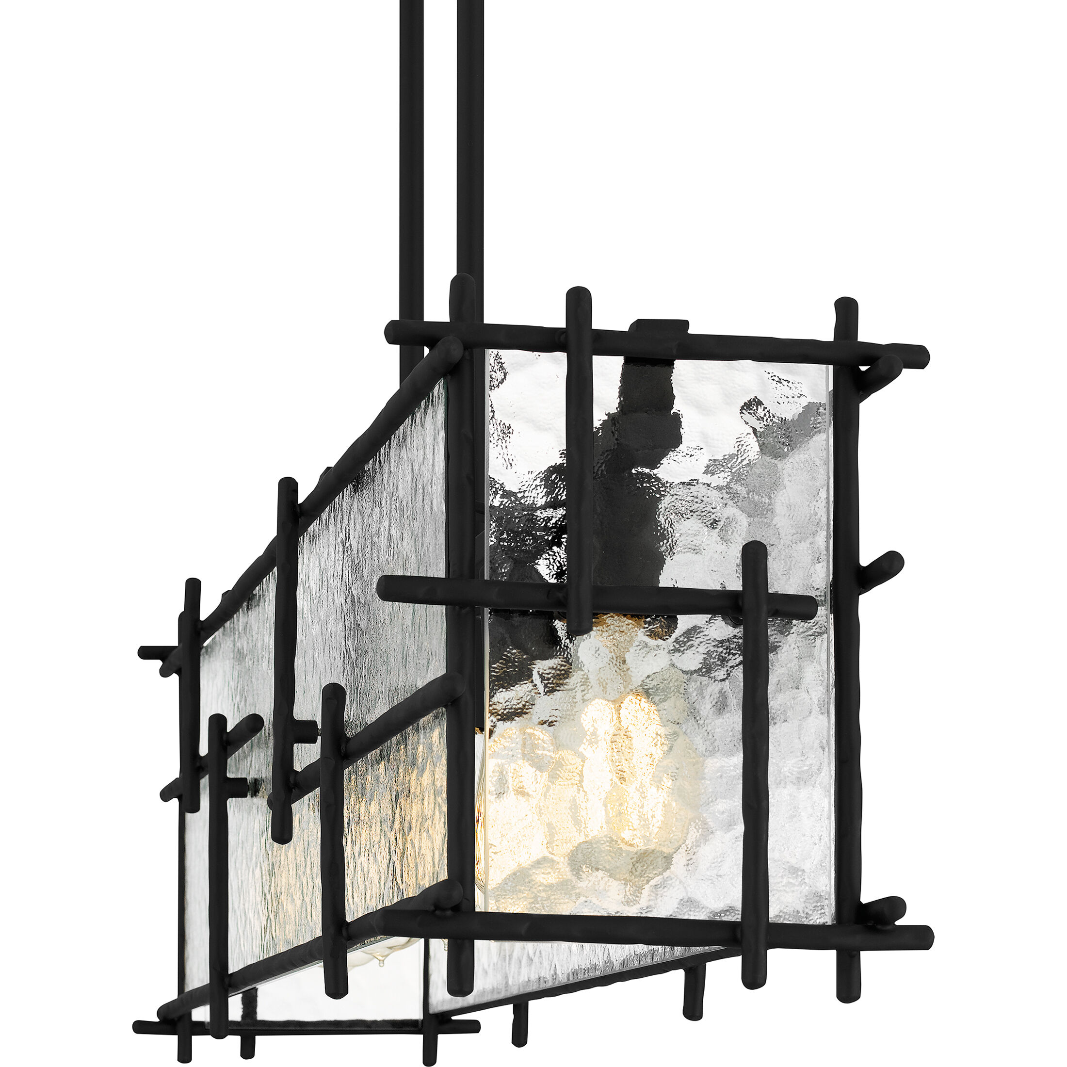 Daphne 5 Light 38.5 inch Matte Black Island Light Ceiling Light