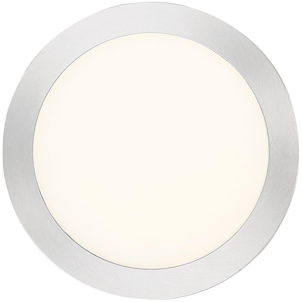 Outskirts LED 7.5 inch Brushed Nickel Flush Mount Ceiling Light