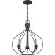 Walsh 3 Light 17 inch Grey Ash Pendant Ceiling Light
