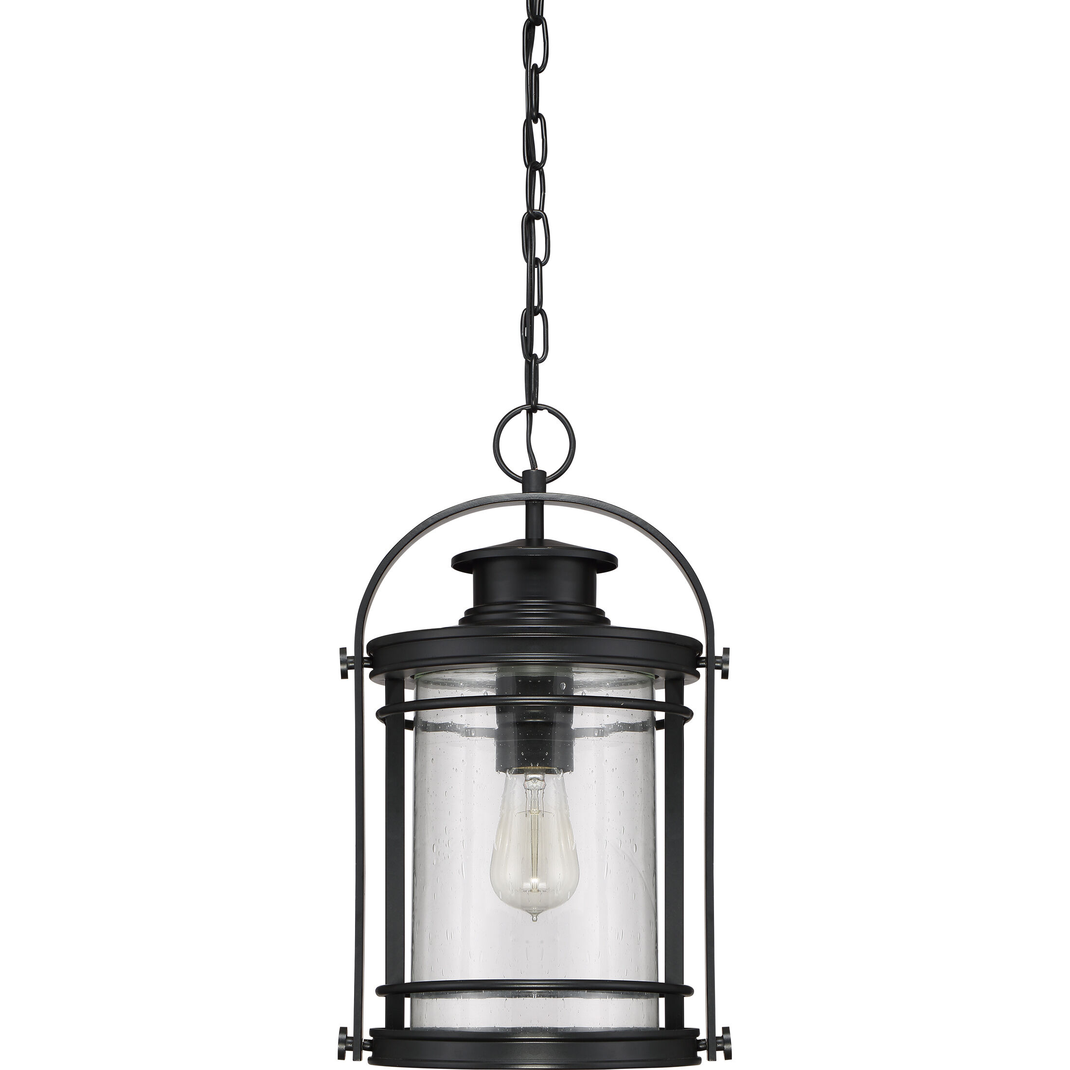 Booker 1 Light 11 inch Mystic Black Hanging Lantern Ceiling Light