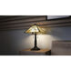 Mill Run 23.25 inch 75.00 watt Matte Black Table Lamp Portable Light