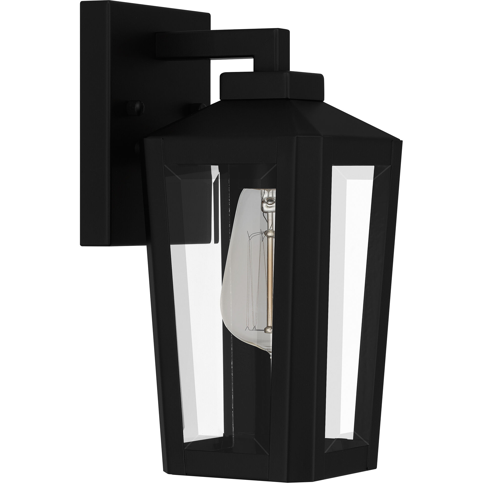 Blomfield 1 Light 11 inch Matte Black Outdoor Wall Lantern