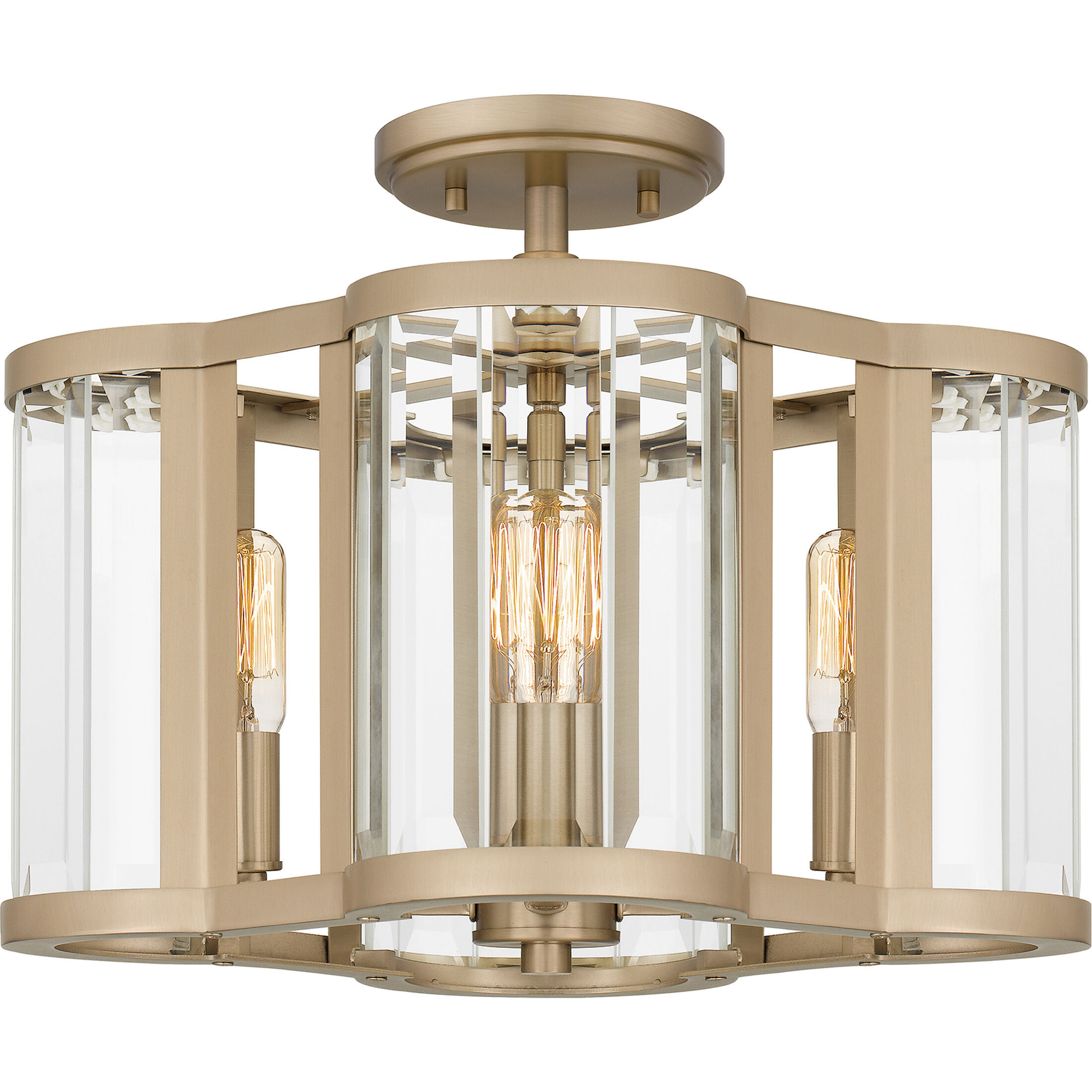 15 inch flush shop mount ceiling light