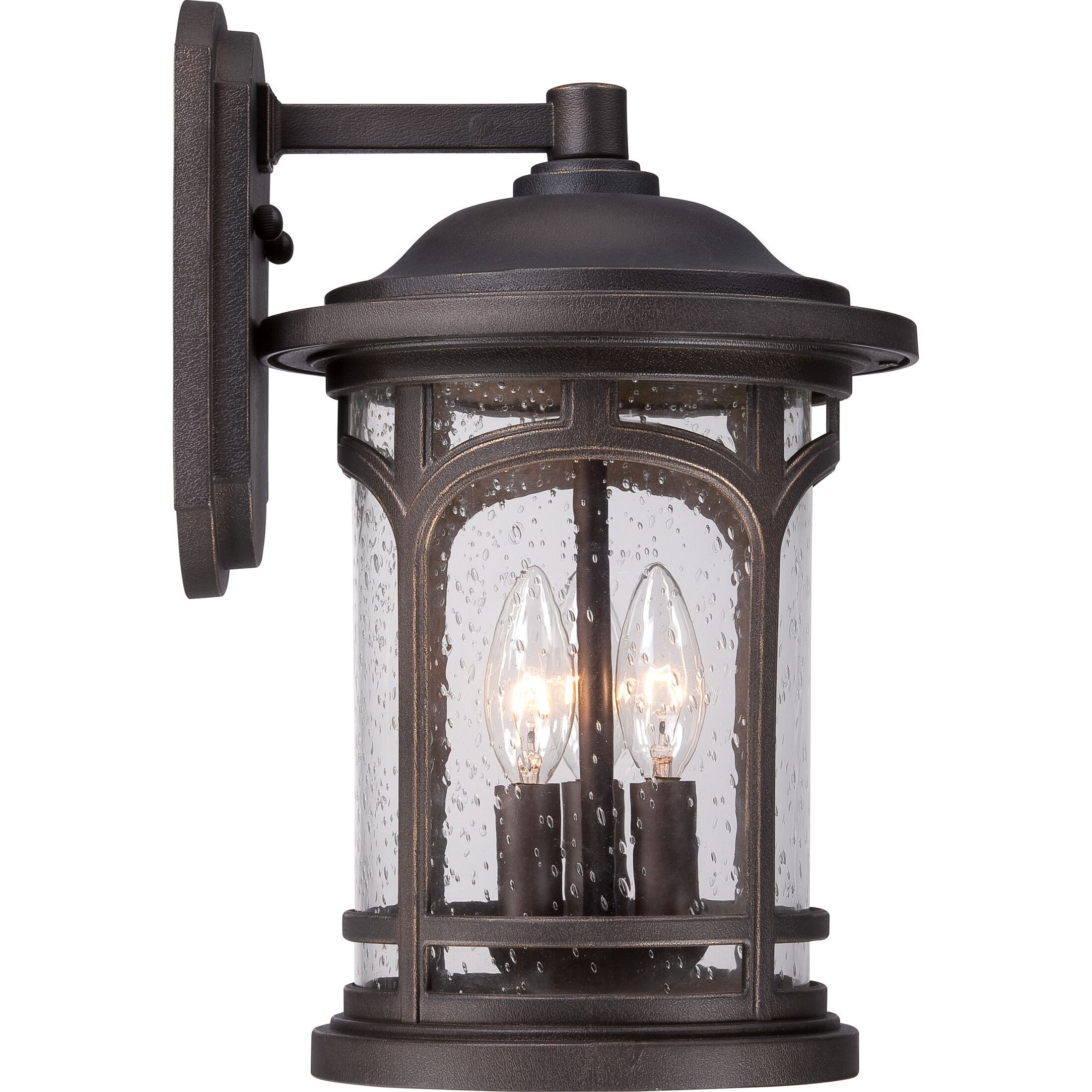 Glitzhome 14.25 in. H Black and Gold Metal Cutout Leaves
