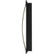 Onyx LED 18 inch Earth Black Outdoor Wall Lantern, Medium