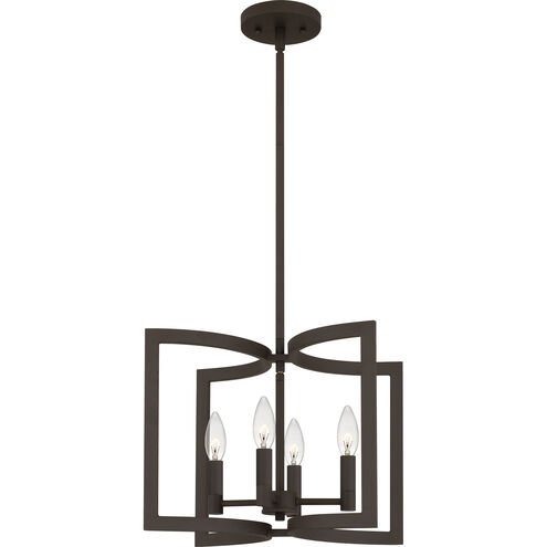 Beaufain 4 Light 13 inch Old Bronze Mini Pendant Ceiling Light