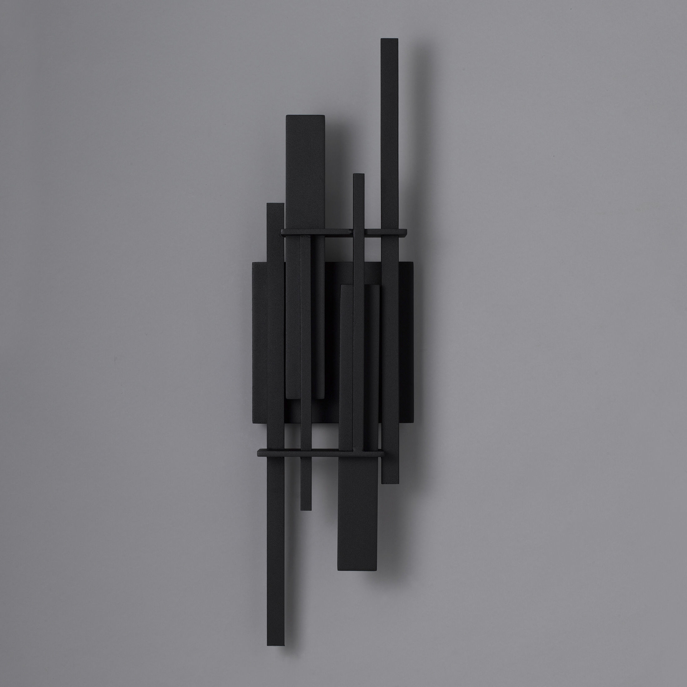 Newton LED 22 inch Earth Black Outdoor Wall Lantern