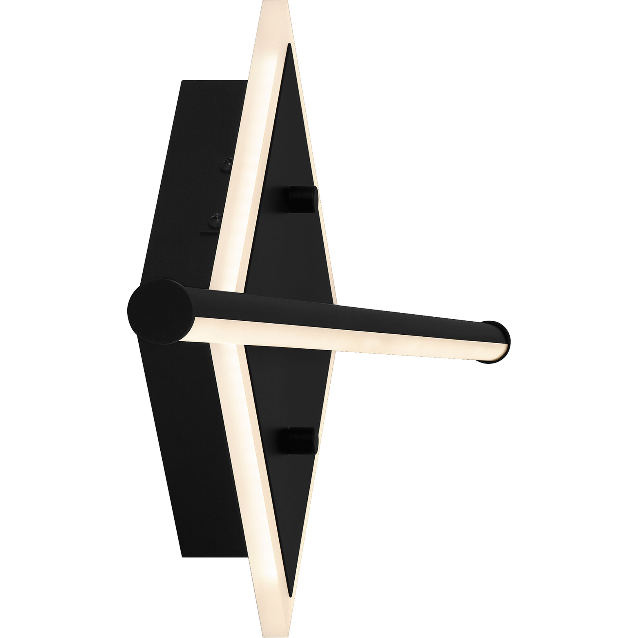 Parcelle LED 32 inch Matte Black Bath Light Wall Light