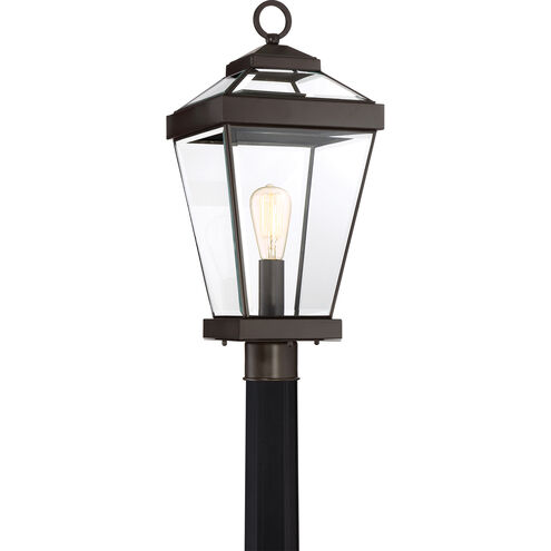 Quoizel Ravine 1 Light 23 inch Western Bronze Outdoor Post Lantern RAV9010WT - Open Box
