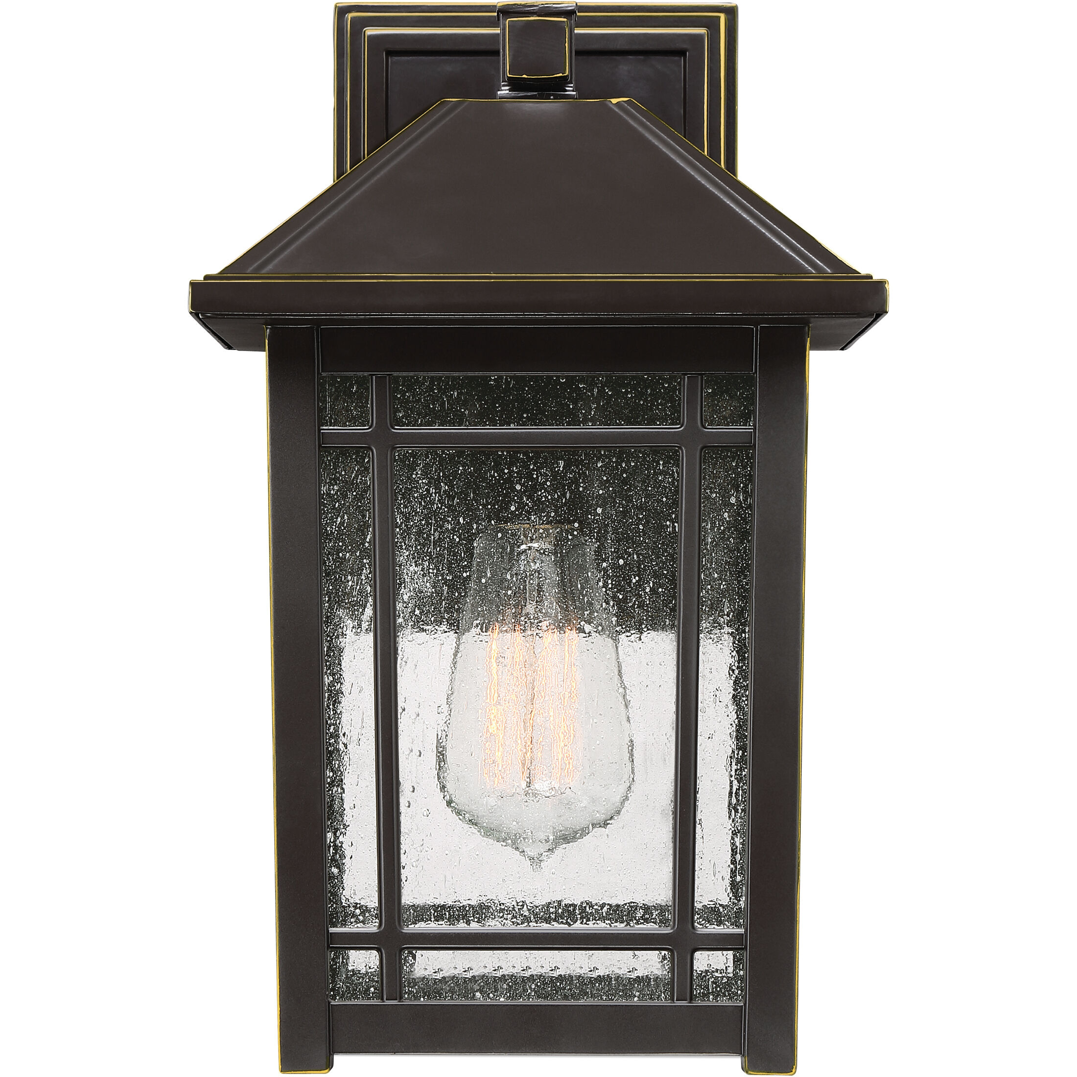 Cedar Point 1 Light 13 inch Palladian Bronze Outdoor Wall Lantern