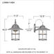 Lombard 1 Light 17 inch Antique Brushed Aluminum Outdoor Wall Lantern