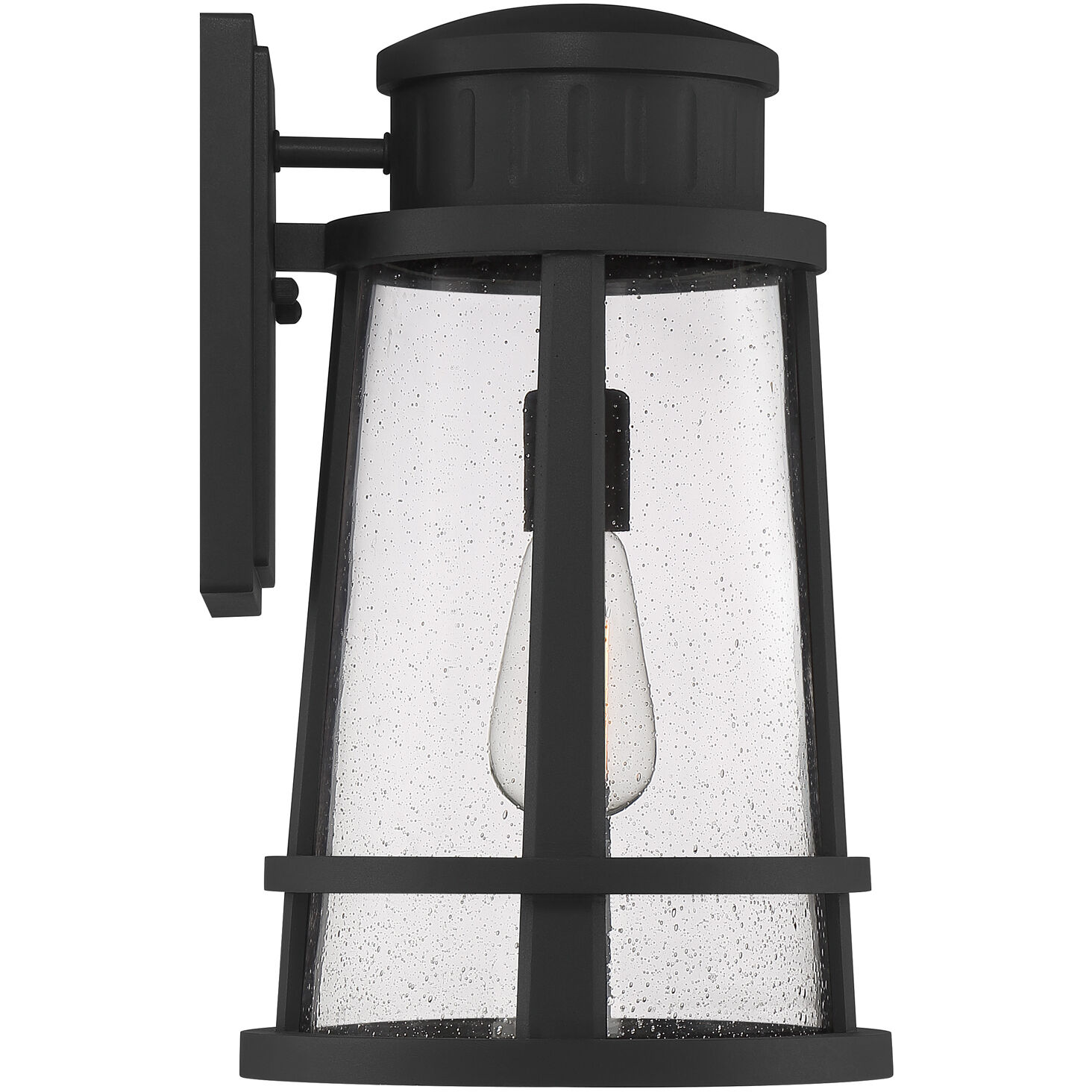 Dunham 1 Light 16 inch Earth Black Outdoor Wall Lantern