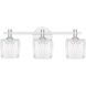 Spade LED 21.5 inch Polished Chrome Bath Light Wall Light, Large