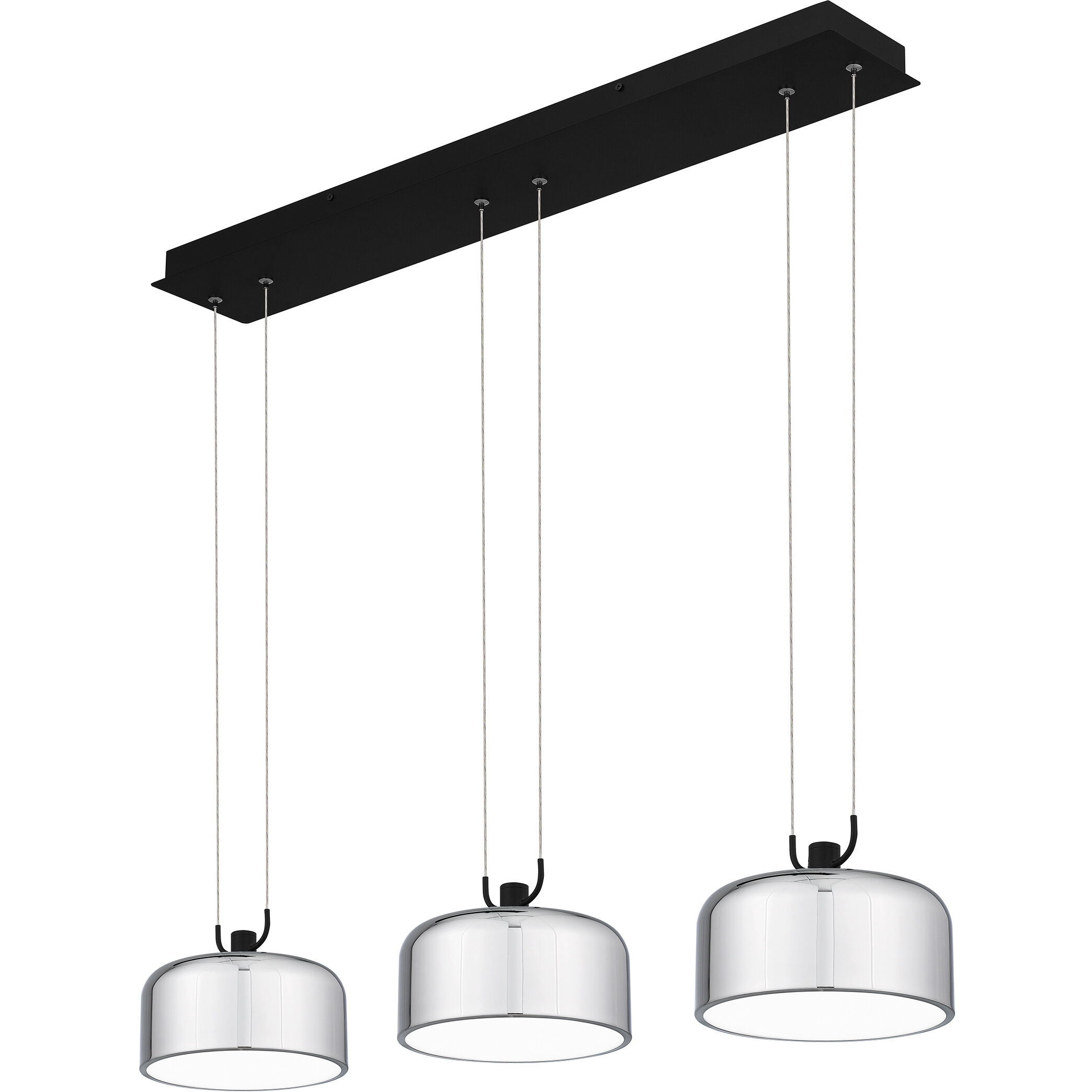 Gabriel 35.5 inch Matte Black Island Light Ceiling Light