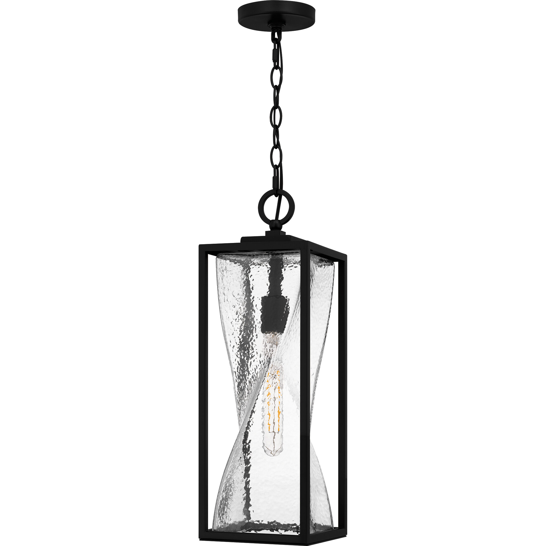Zarah 1 Light 7 inch Matte Black Mini Pendant Ceiling Light, Small