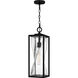 Zarah 1 Light 7 inch Matte Black Mini Pendant Ceiling Light, Small