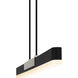 Colter LED 48 inch Brushed Nickel Island Light Ceiling Light, Large