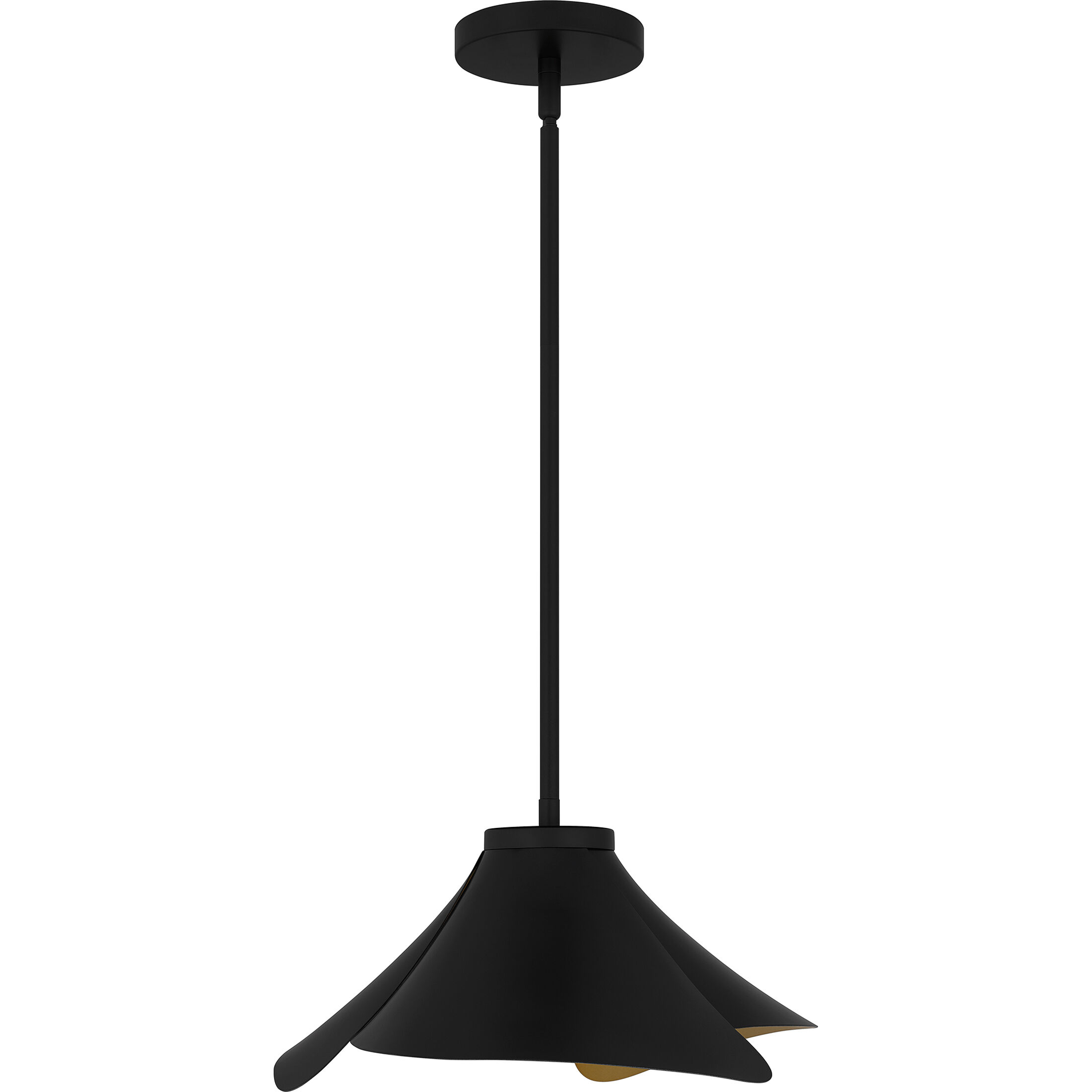 Wisp 1 Light 14.5 inch Matte Black Pendant Ceiling Light