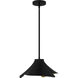 Wisp 1 Light 14.5 inch Matte Black Pendant Ceiling Light