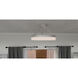 Cohen 15.75 inch Brushed Nickel Semi-Flush Mount Ceiling Light