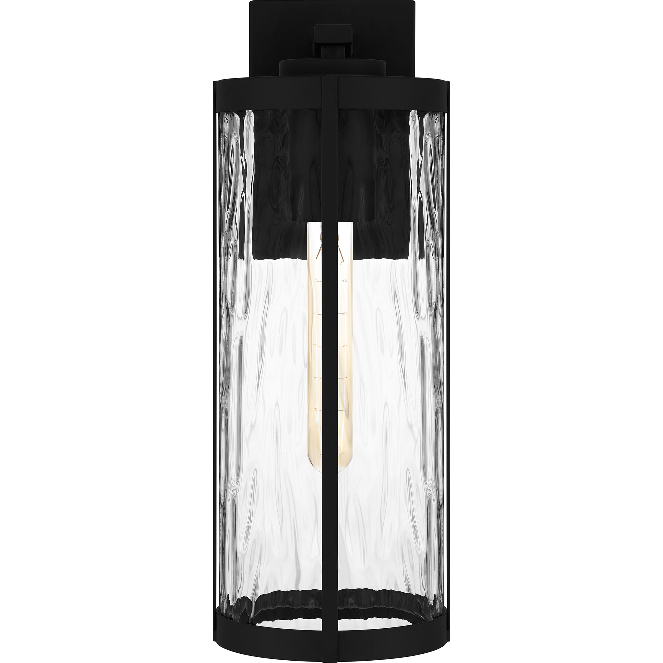 Culpo 1 Light 17 inch Matte Black Outdoor Wall Lantern