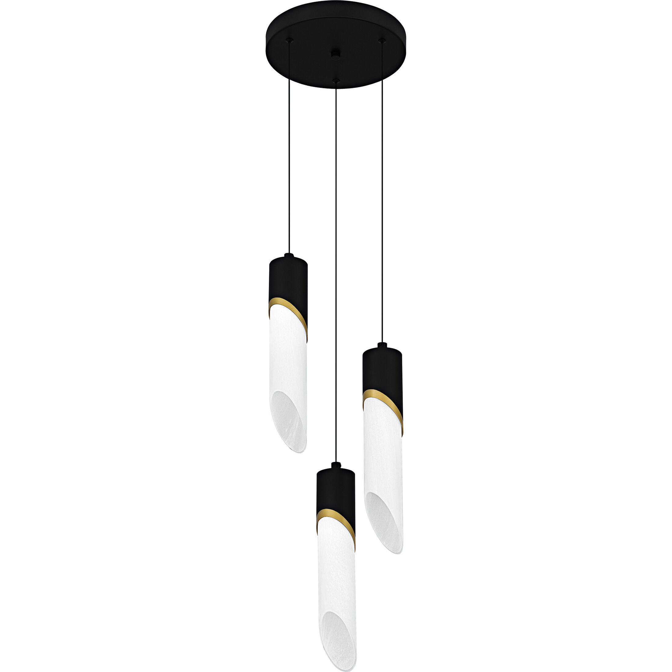 Alys LED 10 inch Matte Black Pendant Ceiling Light