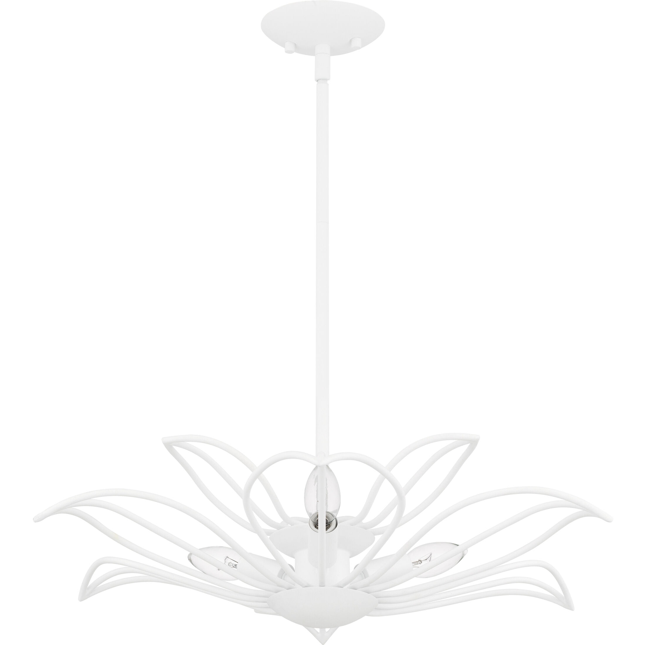 Tallulah 3 Light 22 inch Sand White Pendant Ceiling Light, Large