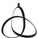 Illoria LED 8 inch Matte Black Mini Pendant Ceiling Light